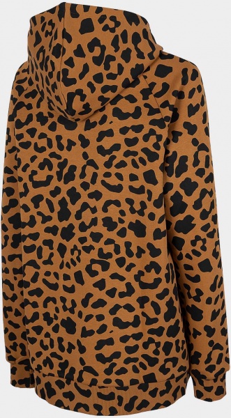 Джемпер 4F WOSWEATSHIRT BLD011 H4Z22-BLD011-81A р. XL коричневий