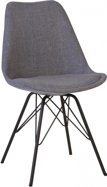 Стул Nowy Styl ASTI SOFT 4A BLACK (BOX-2) (CH) PN-02 серый / черный