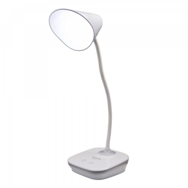 Настольная лампа аккумуляторная Quantum LED ASCONA 1x3 Вт белый QM-TL1030-4K