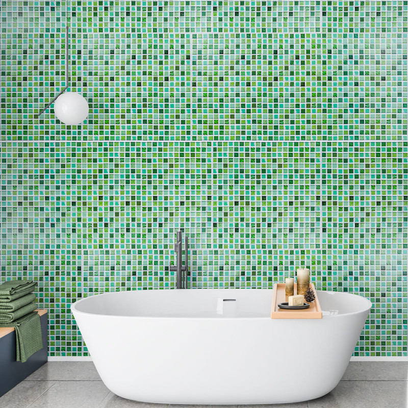 3D-панель с ПВХ Sticker Wall мозаика 960х480х4 мм (1828)