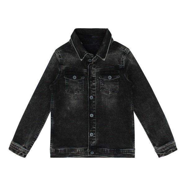 Куртка для хлопчиків NWM джинсова р.140 чорний U44208-1 