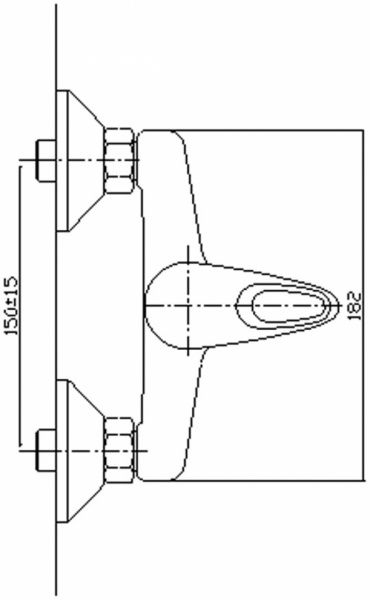 Смеситель для душа Mixxen Феникс HB9105030C