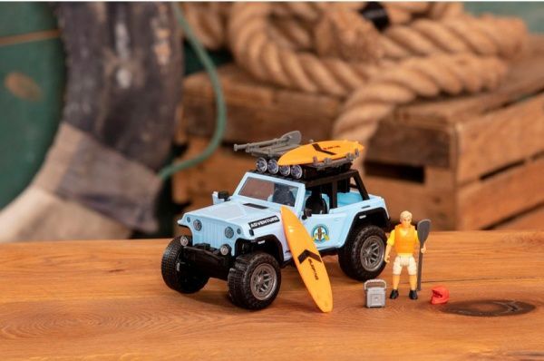 Ігровий набір Dickie Toys Плейлайф Серфер з позашляховиком зі звуковими та світловими ефектами 3834001