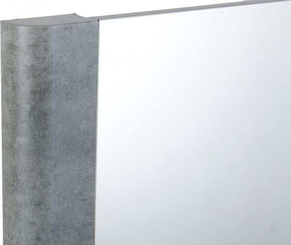 Дзеркало Aqua Rodos Акцент сірий мармур 80 см 