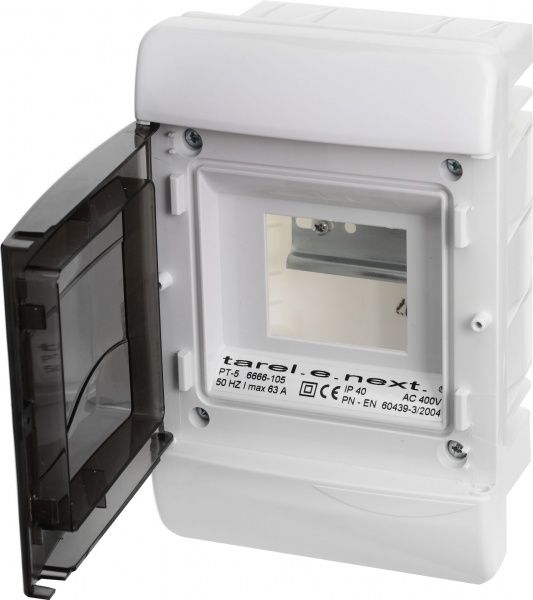 Щиток распределительный TAREL (PT) 1 ряд IP40 встраиваемый 6666-105