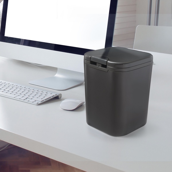 Відро для сміття MVM BIN-06 2 л антрацит