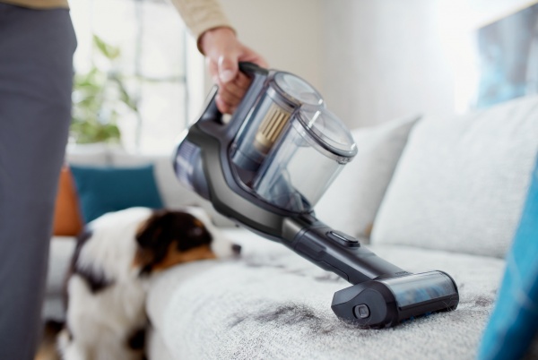 Пылесос аккумуляторный Philips XC8349/01 black/blue 