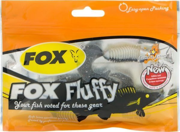 Твистер FOX Fluffy 75 мм 6 шт. #019