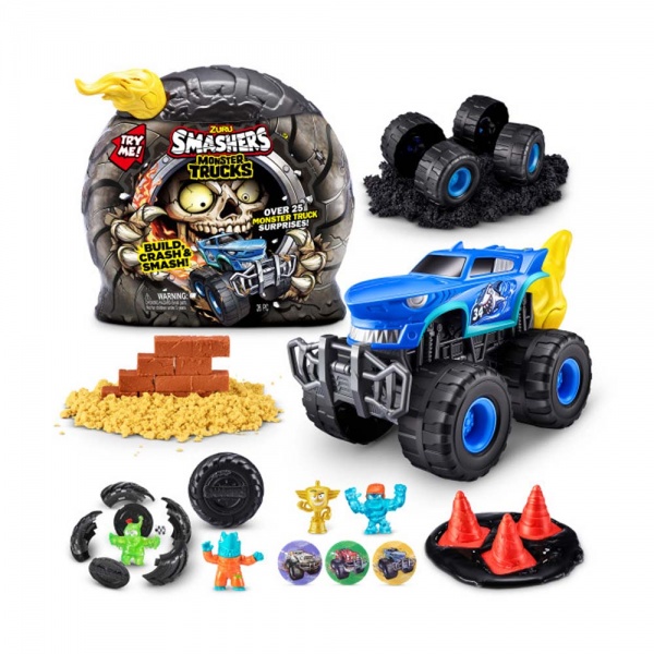 Машинка Smashers Monster Wheels (Шарк Трек) 74103D 
