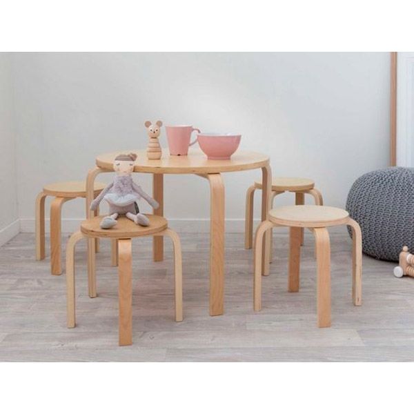 Ігровий стіл d=700 мм H=450 мм бук/натуральний