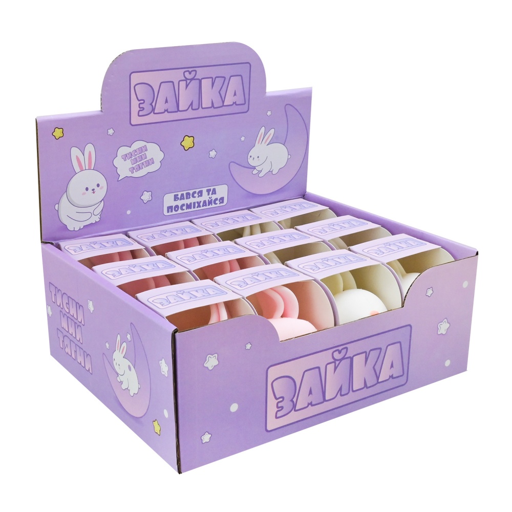 Іграшка-антистрес Shantou Зайчик 7 см TL-7602