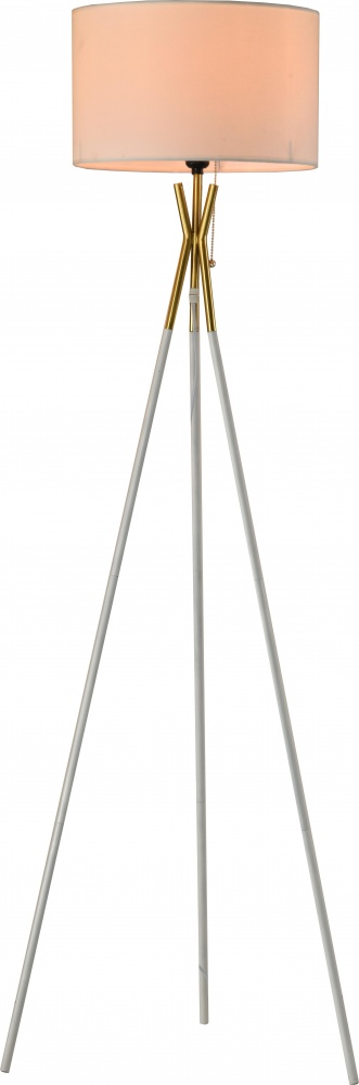 Торшер Sensio Tourelles 40 Вт E27 белый/золото ALPL-TN137F-W