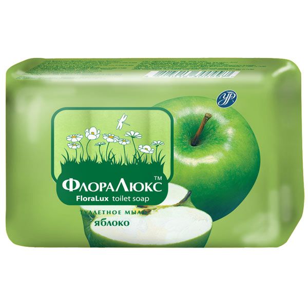 Мило туалетне Флора Яблуко 4x75 г