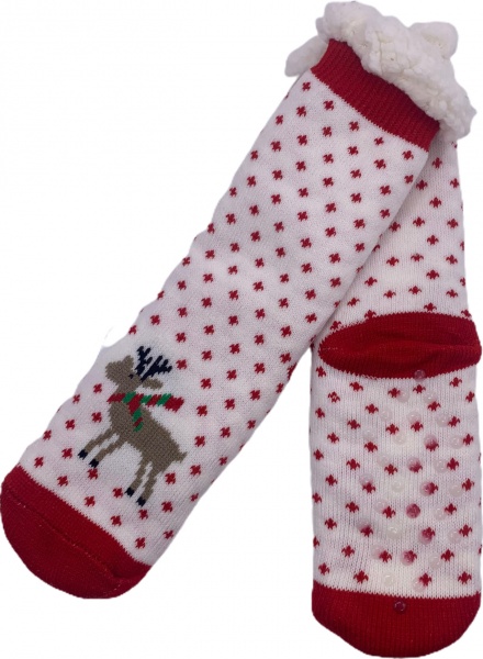 Носки женские La Nuit Олень р. универсальный белый 