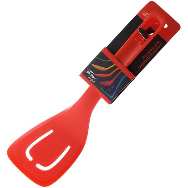 Лопатка Sacher з прорізами червона