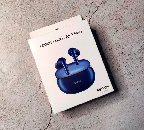 Навушники бездротові realme Buds Air 3 Neo starry blue (RMA2113) 