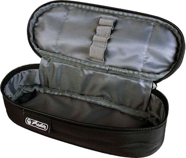 Пенал Be.Bag AIRGO Feather Пір'я 50015184 Herlitz темно-сірий