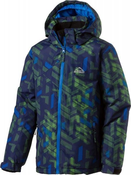 Куртка McKinley Cody jrs 280553-901915 140 синьо-зелений