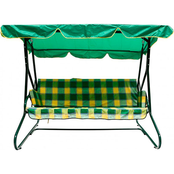 Качели садовые Underprice Релакс шотландка 205x157x172 см