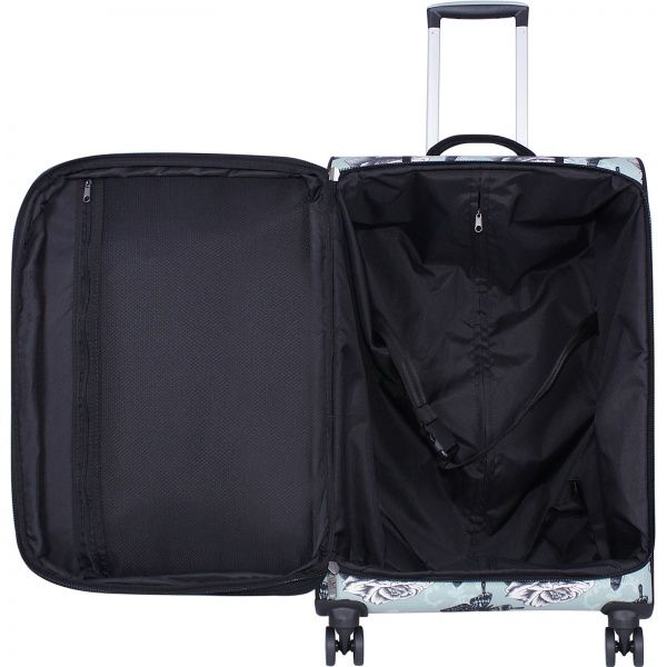 Валіза Bagland Леон 90 л бірюзовий 732 (0037966274) 