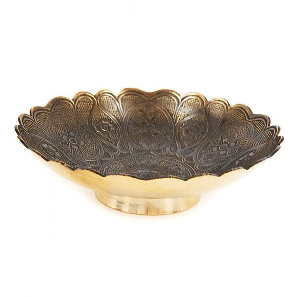 Фруктовница коричневая 15 см 2003