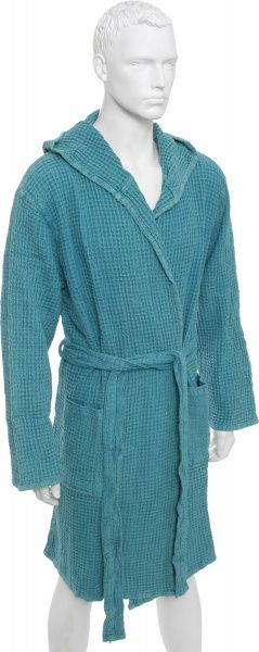 Халат чоловічий Home Line Stonewashed р. L морська хвиля 