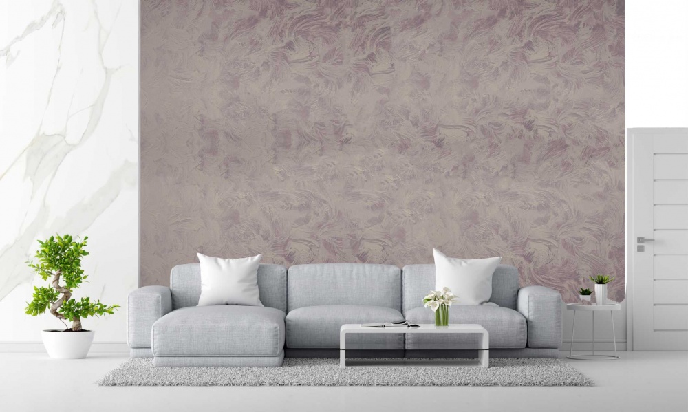 Декоративна штукатурка моделювальна Ircom Decor Місячне сяйво 12 кг срібний