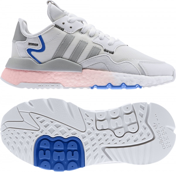 Кросівки Adidas NITE JOGGER W FY5748 р.UK 5 білий