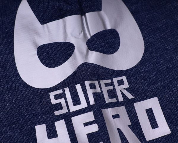 Шапочка детская для девочки Kraft+ 7704 р.48-50 синий меланж 