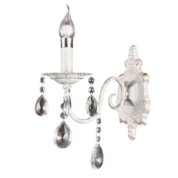 Бра Victoria Lighting 1x40 Вт E14 білий Barbara/AP1 