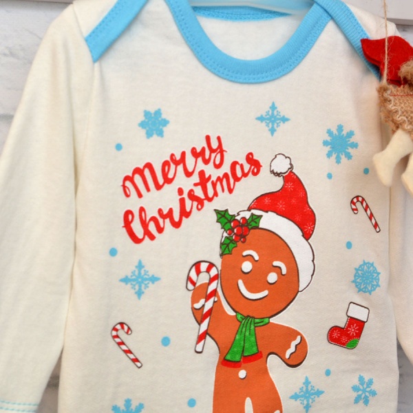 Боди унисекс Blanka Рождество р.86 белый 12809 