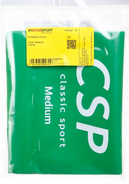 Стрічка-еспандер CSP стандарт р.уні. SS23 180045 зелений 