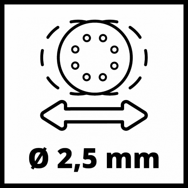 Шліфмашина ексцентрикова Einhell TC-RS 425 E 4462005