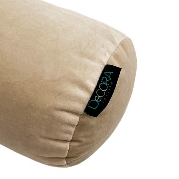 Подушка декоративна VELOUR 60x15 см молочний Decora textile 