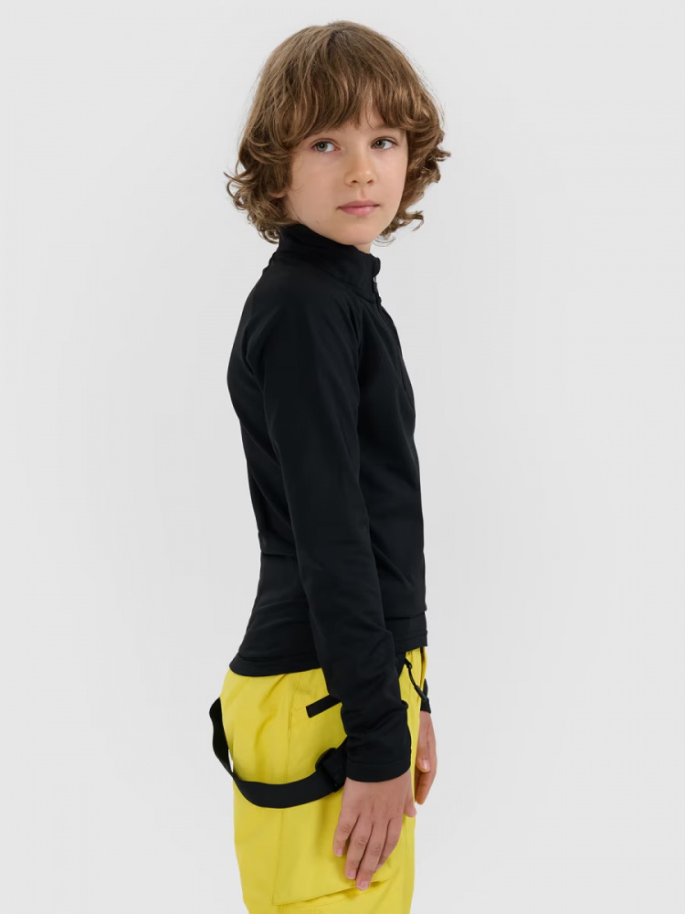 Джемпер 4F BRUSHED UNDERWEAR U106 4FJWAW25UBRUU106-20S р.152 чорний