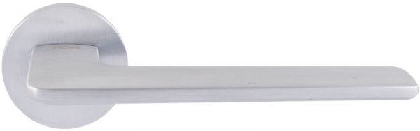 Ручка на розетке RDA Forme R брашированный матовый хром