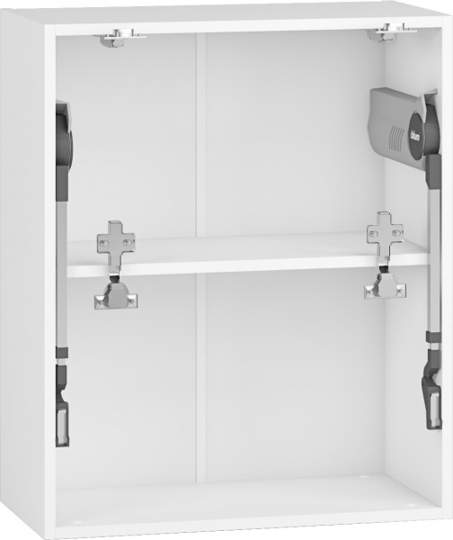 Шкаф верхний Грейд с подъемником (ТОП) 600x720x300 мм белый 