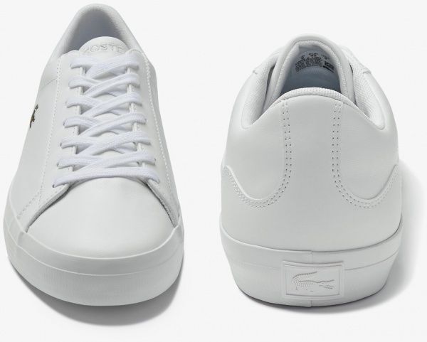 Кеди Lacoste LEROND BL 1 CMA 733CAM1032001 р. UK 7,5 білий