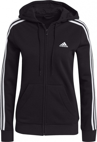 Джемпер Adidas W 3S FL FZ HD GM5567 р. L чорний