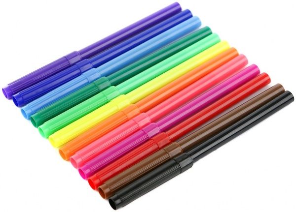 Фломастеры  12 шт 52704-TK Тікі