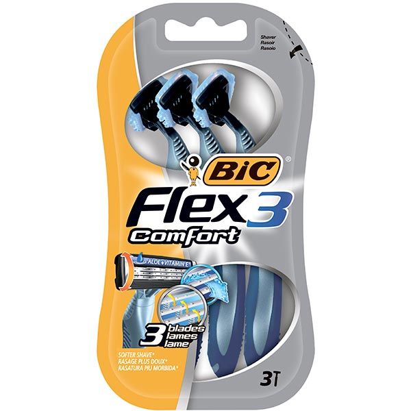 Станки одноразовые BIC Flex 3 Comfort 3 шт.