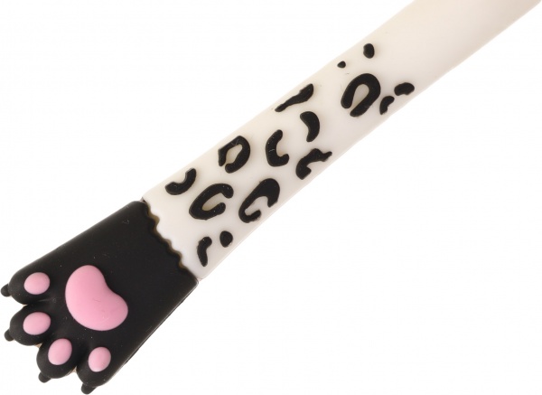 Ручка гелева Лапка хижака чорна 