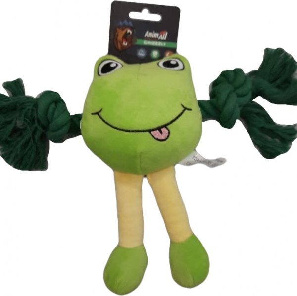 Игрушка для собак AnimAll Лягушонок 29х22х7 см