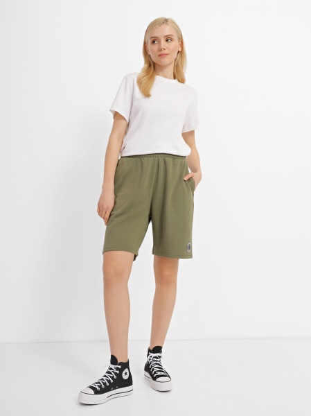 Шорти Converse NOVELTY CHUCK PATCH SHORT 10024946-306 р. XS зелений