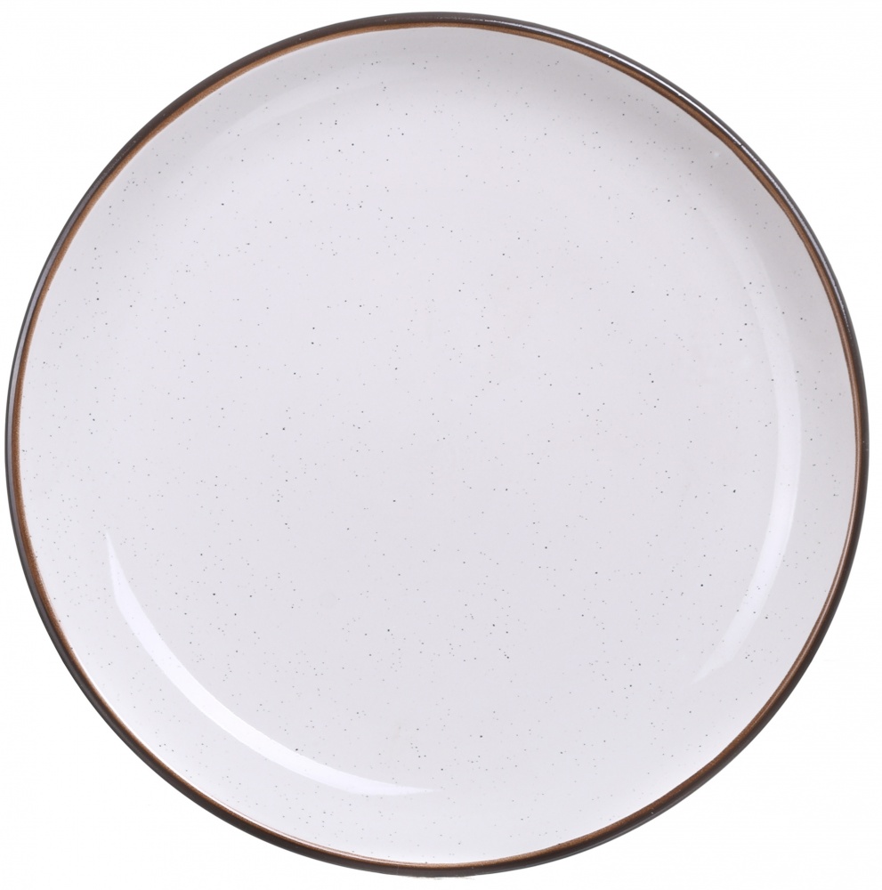 Тарелка обеденная Bella Vita Riviera White 20 см