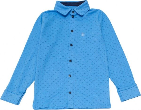 Сорочка дитяча Фламінго р. 140 світлий джинс 871-1306 