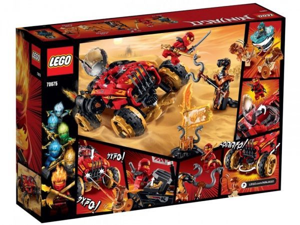 Конструктор LEGO Ninjago Катана 4x4 70675