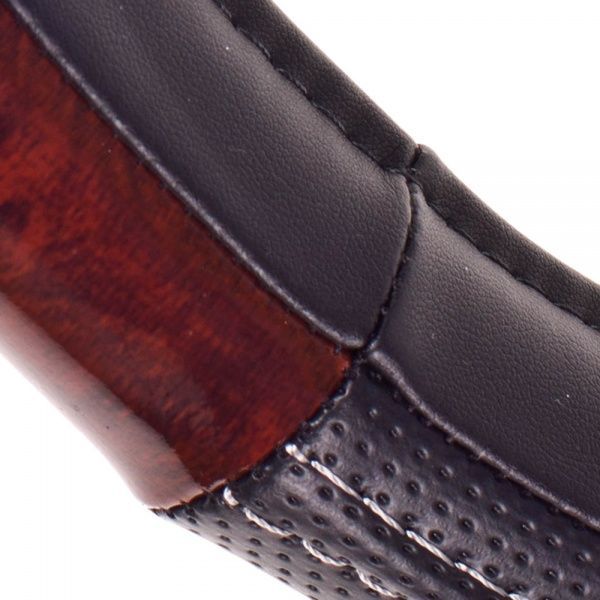 Чехол на руль Vitol PU 100606 BK M черный