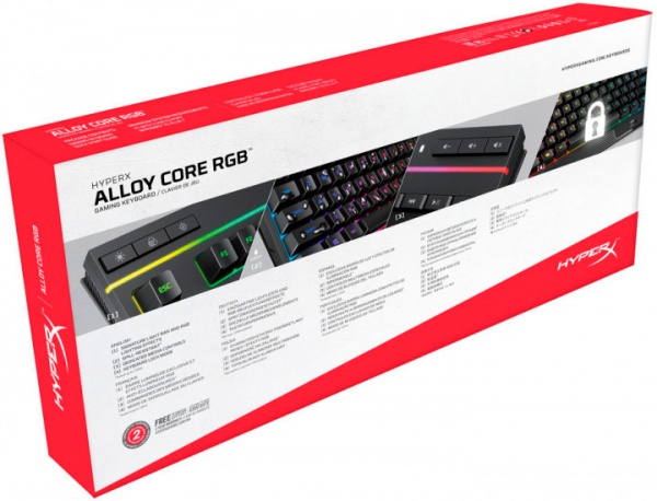 Клавіатура HyperX Alloy Core RGB (HX-KB5ME2-RU) 