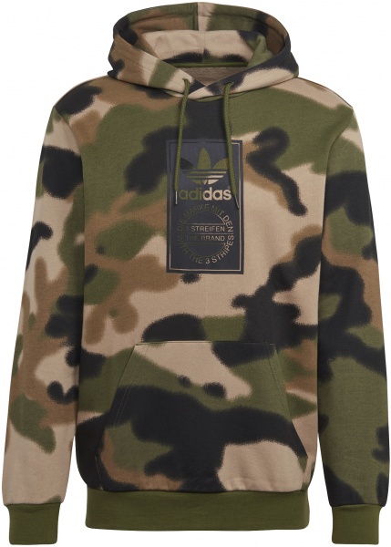 Джемпер Adidas CAMO AOP HOODIE GN1879 р. L різнокольоровий